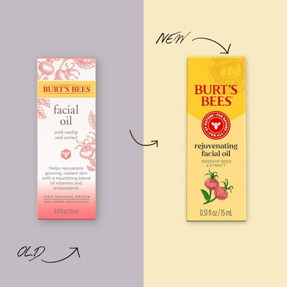 Burt's Bees 全效精華滋潤護理油 含有玫瑰果籽萃取物 15ml