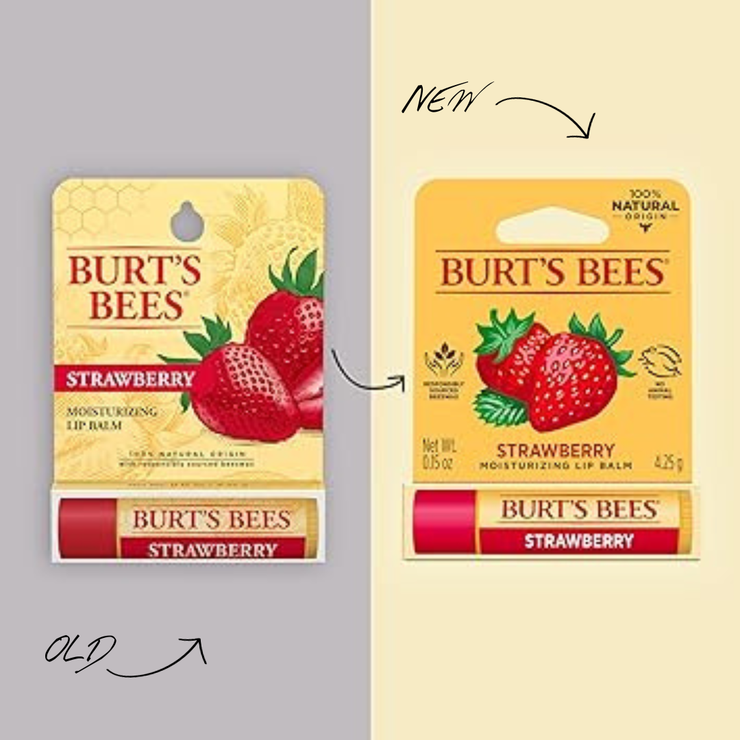 Burt's Bees Strawberry Lip Balm 士多啤梨皇牌保湿润唇膏