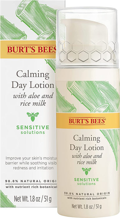 Burt's Bees Sensitive Solutions Claiming Day Lotion 純・米乳蘆薈舒敏日霜
