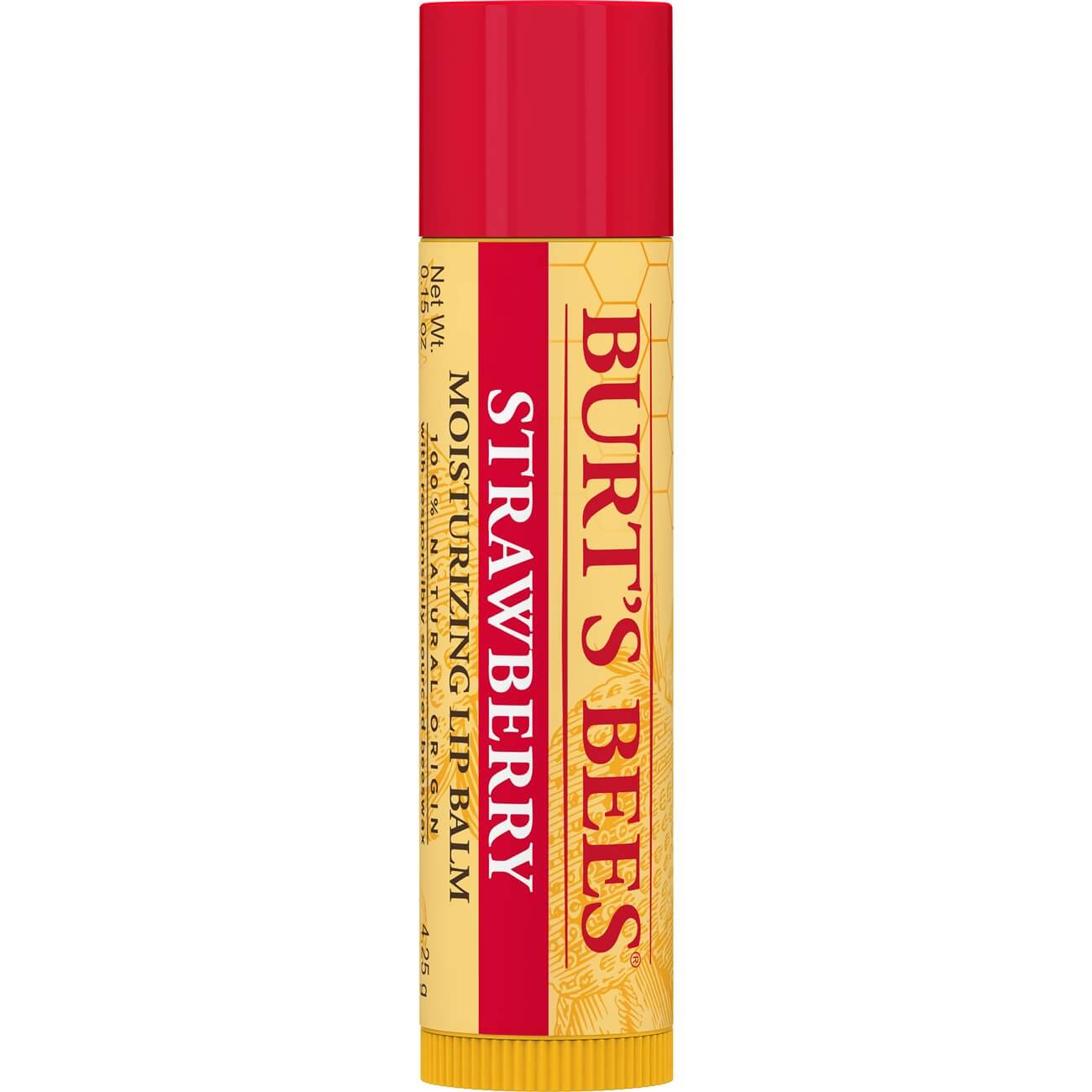 Burt's Bees Strawberry Lip Balm 士多啤梨皇牌保湿润唇膏