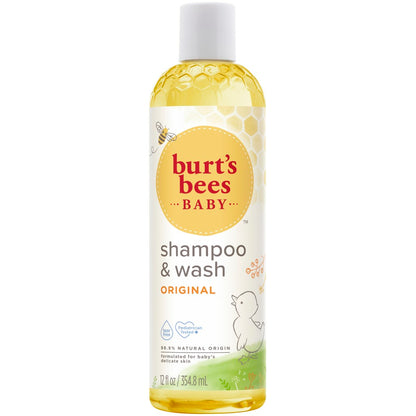 Burt's Bees Baby Natural 2-in-1 Shower and Shampoo - Classic Formula 354.8ml