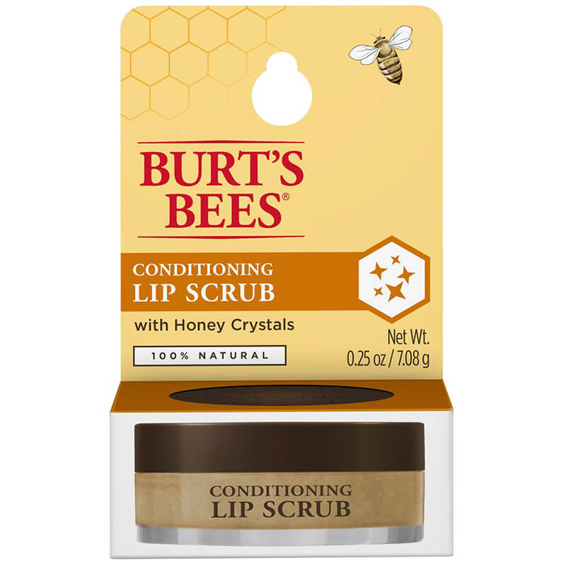 Burt's Bees 天然蜂蜜磨砂护唇霜