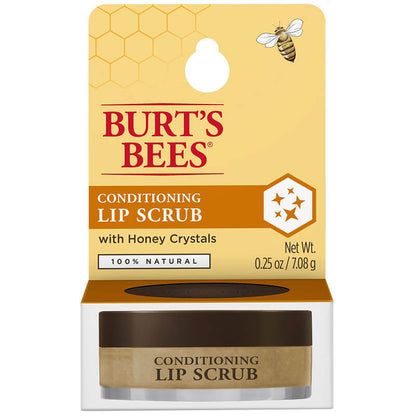 Burt's Bees 天然蜂蜜磨砂护唇霜