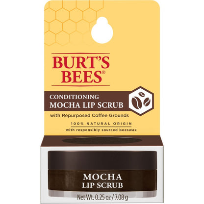 Burt's Bees 摩卡磨砂护唇霜