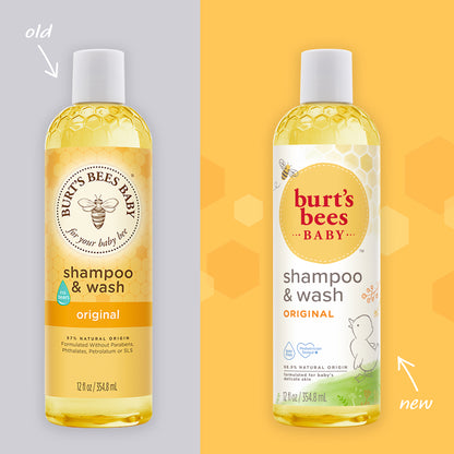 Burt's Bees Baby Natural 2-in-1 Shower and Shampoo - Classic Formula 354.8ml