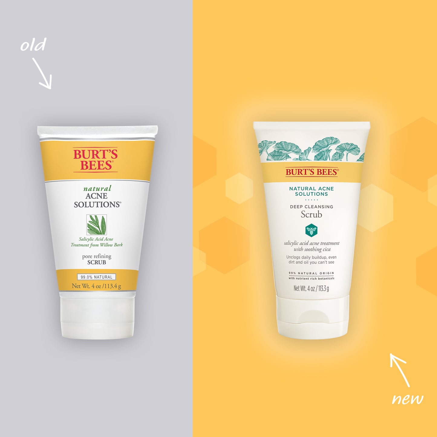 Burt's Bees Natural Acne Solutions Deep Cleansing Scrub 淨・ 抗痘深層磨砂膏