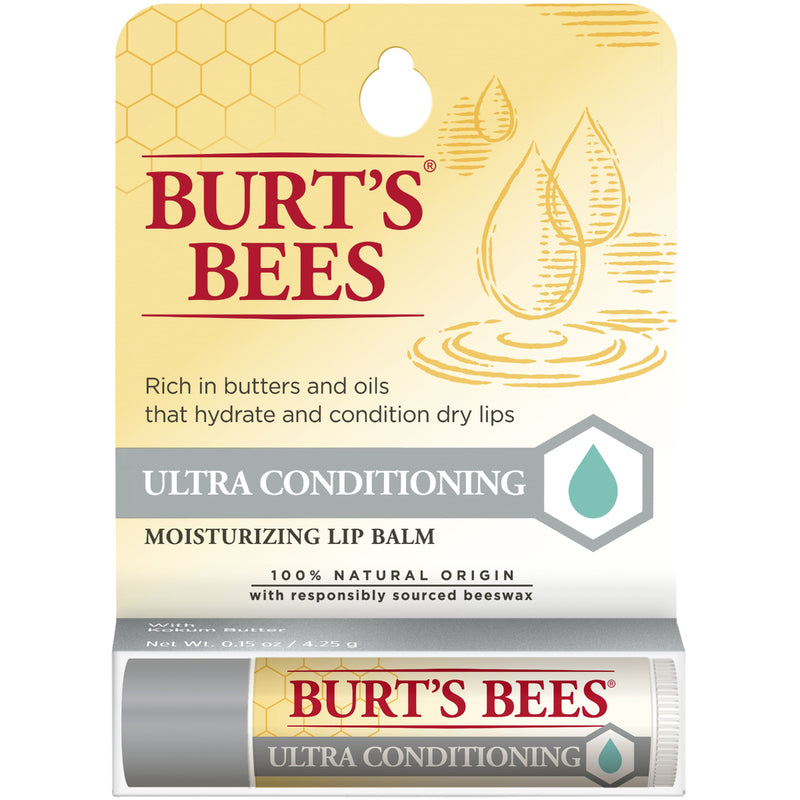 Burt's Bees Ultra Conditioning Moisturizing Lip Balm 极致修护皇牌润唇膏