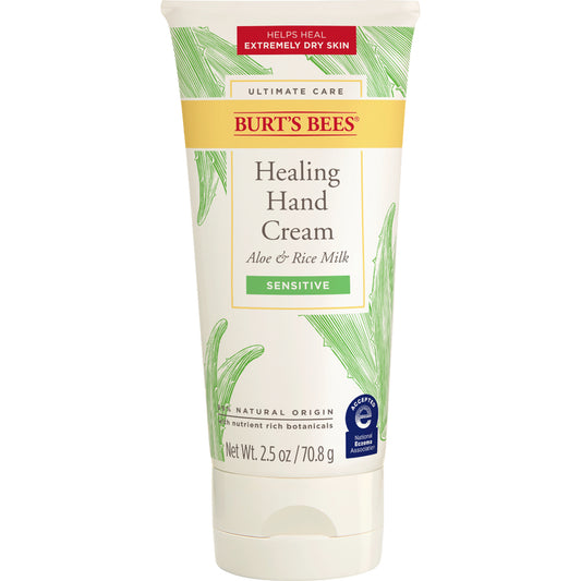 Burt's Bees Ultimate Care Sensitive Healing Hand Cream 純·米乳蘆薈低敏極致修護護手霜 70.8g 70.8g