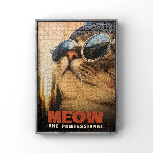 PUZZMATE -Animal Series- This meow is not too cold 500