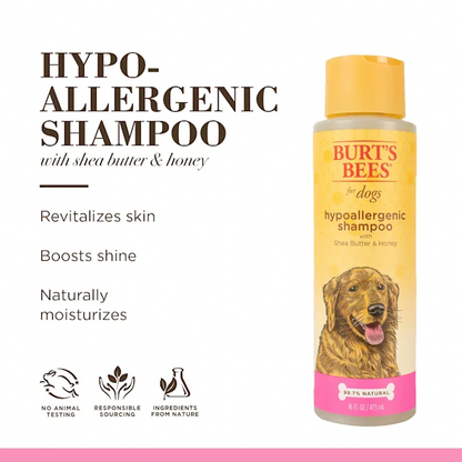 Burt's Bees 犬用低致敏性洗毛水 473ml