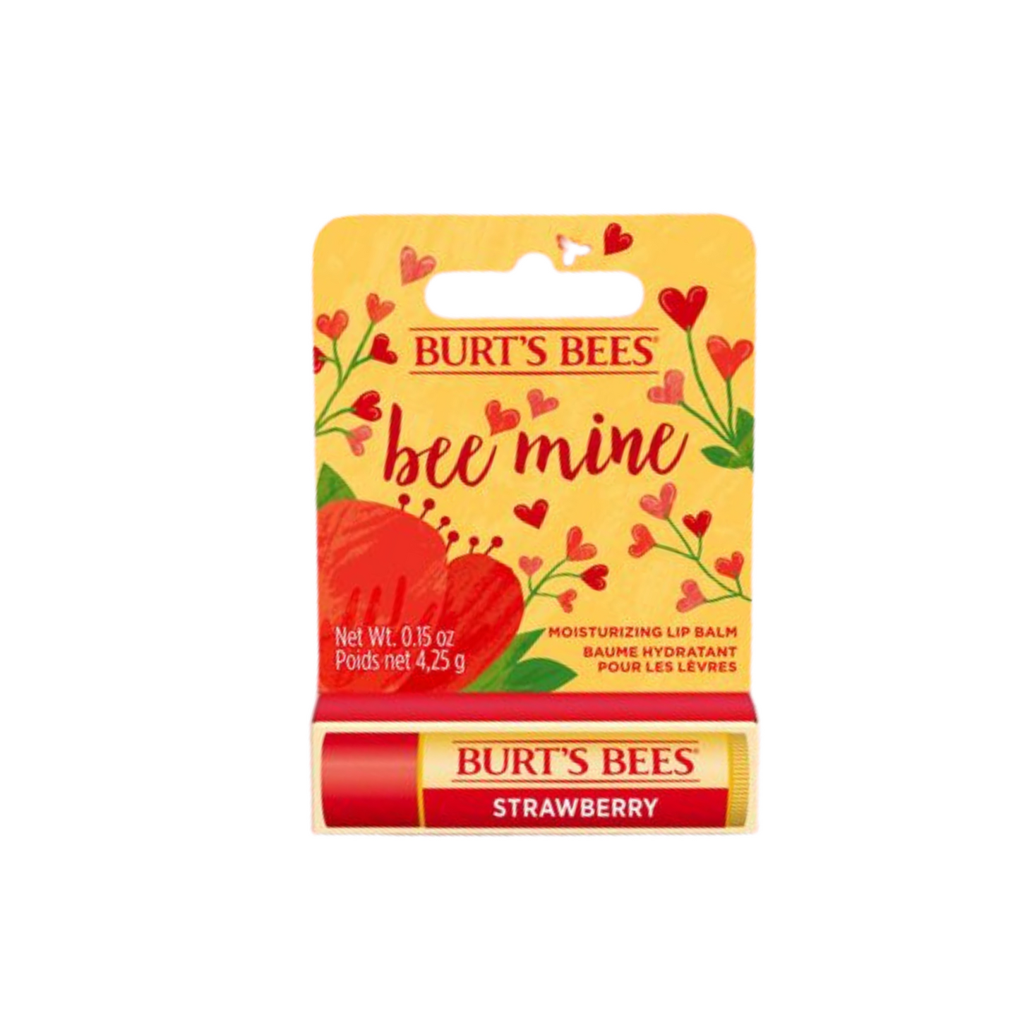 Burt's Bees 期间限定- Bee Mine 士多啤梨皇牌润唇膏4.25g