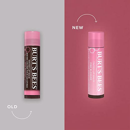 Burt's Bees Natural Color Lip Balm - Pink Blossom