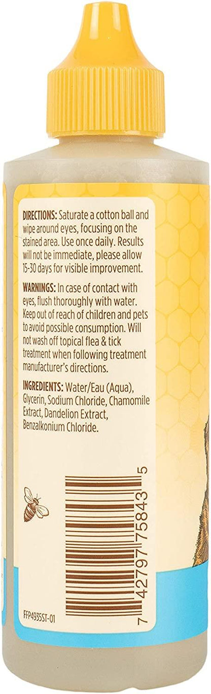 Burt's Bees for dogs tear-stain remover 犬用淚腺痕漬去除液 118ml