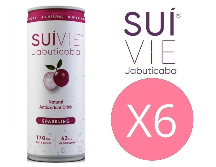 Suivie  - 瑞士製造 100%天然樹葡萄 (嘉寶果) 罐裝有汽飲品 250毫升